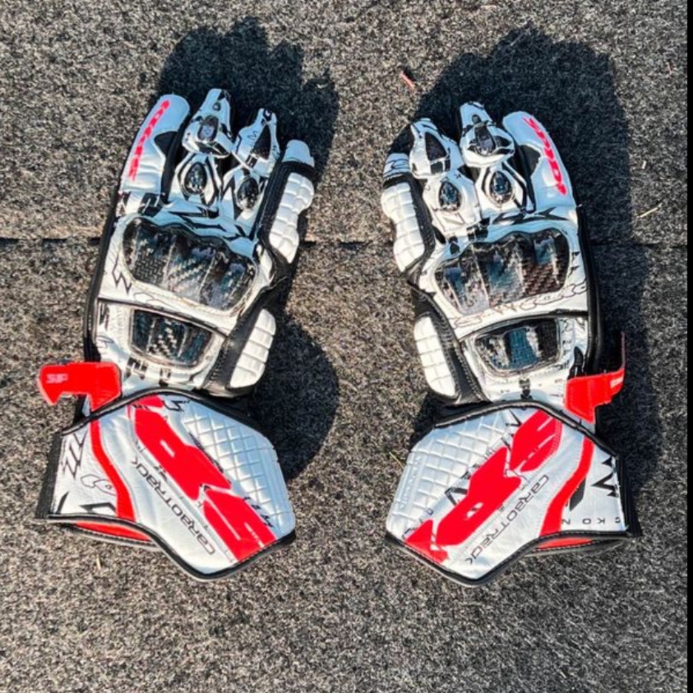 Spidi Carbo Track Replica Racing Gloves